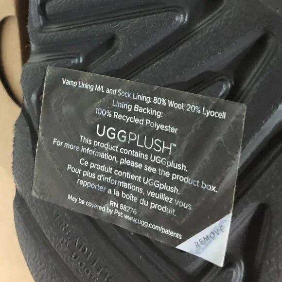 UGG Maxi Cozy Puffy Short Booties UGGPlush Warm Wool Blend Size Big Kid 4 EU 36 - Picture 14 of 14